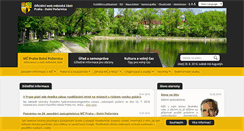 Desktop Screenshot of praha-dolnipocernice.cz